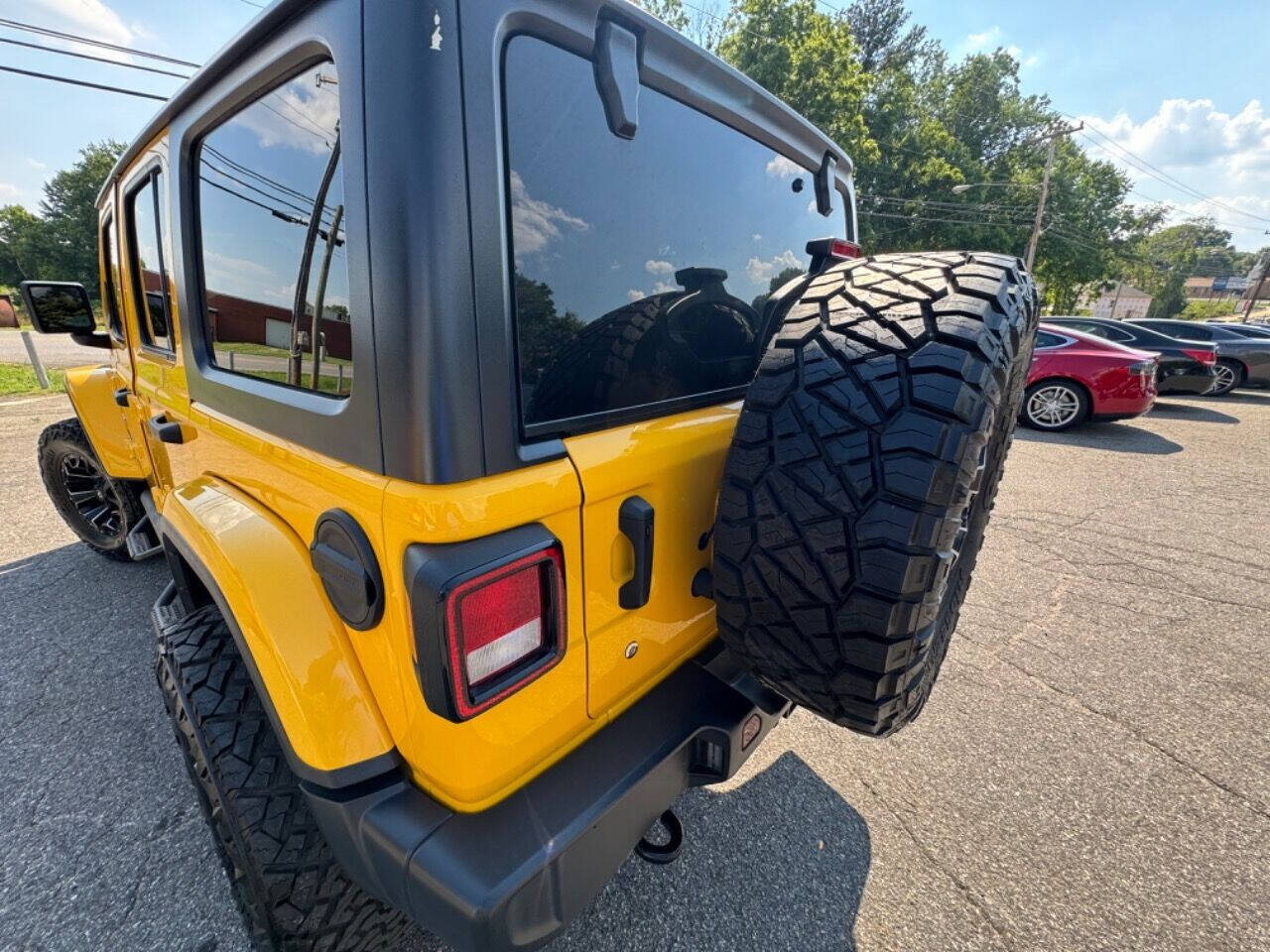 2019 Jeep Wrangler Unlimited for sale at JNF Motors in Mount Holly, NC