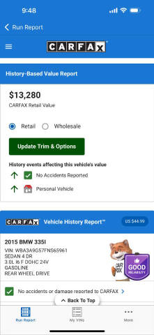 2015 BMW 3 Series 335i