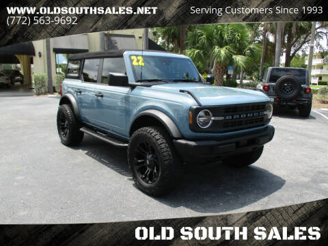 2022 Ford Bronco for sale at OLD SOUTH SALES in Vero Beach FL