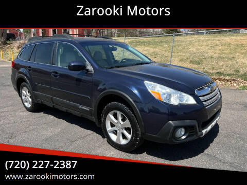 2014 Subaru Outback for sale at Zarooki Motors in Englewood CO