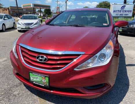 2012 Hyundai Sonata for sale at Auto Union LLC in Virginia Beach VA