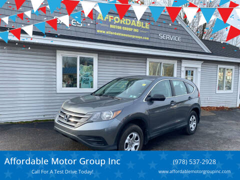 2014 Honda CR-V for sale at Affordable Motor Group Inc in Leominster MA