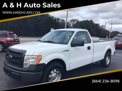 2014 Ford F-150 for sale at A & H Auto Sales in Greenville SC