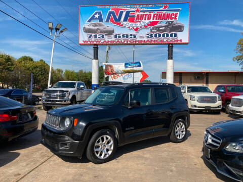 2016 Jeep Renegade for sale at ANF AUTO FINANCE in Houston TX
