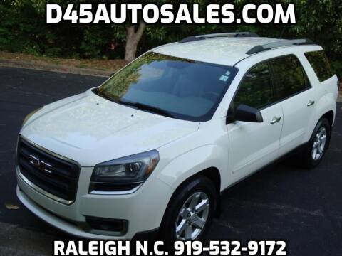 2015 GMC Acadia for sale at D45 Auto Brokers in Raleigh NC