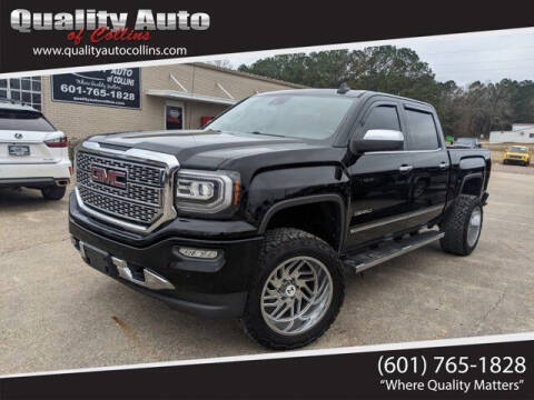 2017 GMC Sierra 1500 for sale at Quality Auto of Collins in Collins MS
