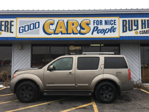2005 Nissan Pathfinder for sale at Good Cars 4 Nice People in Omaha NE