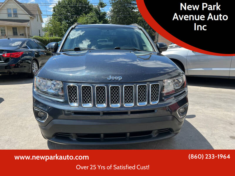 2015 Jeep Compass for sale at New Park Avenue Auto Inc in Hartford CT