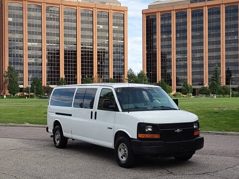 Chevrolet express 3500 passenger van hot sale for sale