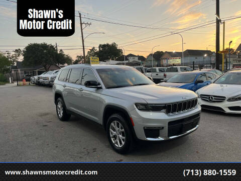 2021 Jeep Grand Cherokee L for sale at Shawn's Motor Credit in Houston TX