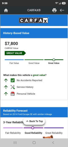 2014 Ford Escape SE