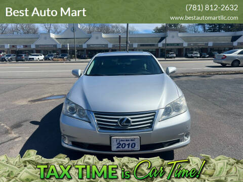 2010 Lexus ES 350 for sale at Best Auto Mart in Weymouth MA