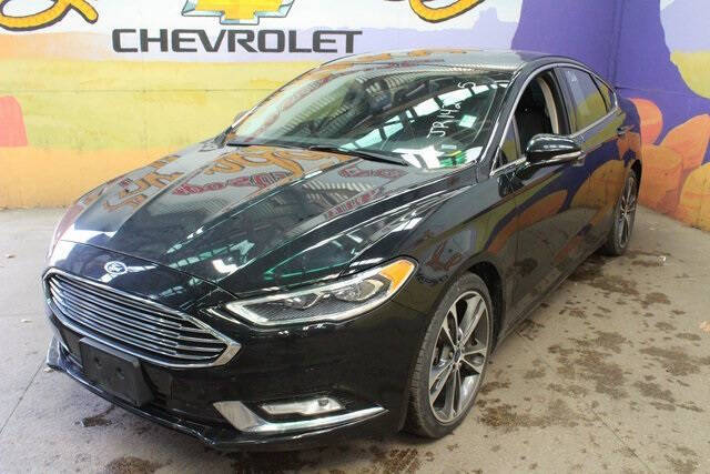 Used 2018 Ford Fusion Titanium with VIN 3FA6P0D92JR142565 for sale in Grand Ledge, MI