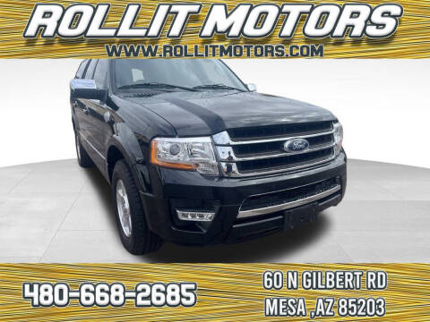 2015 Ford Expedition for sale at Rollit Motors in Mesa AZ