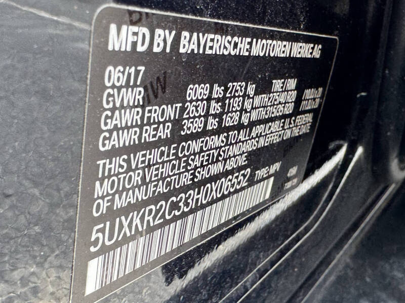 2017 BMW X5 sDrive35i