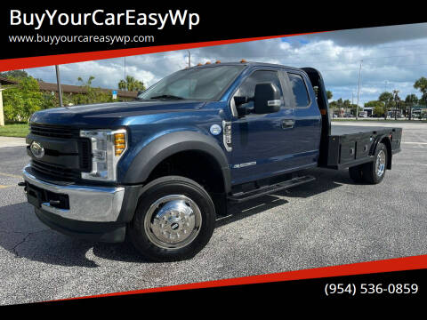 2019 FORD SUPER DUTY F-550 for sale at BuyYourCarEasyWp in West Park FL