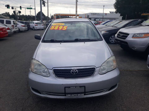 2005 Toyota Corolla for sale at Low Auto Sales in Sedro Woolley WA