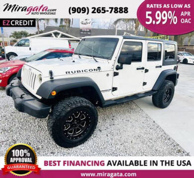 2008 Jeep Wrangler Unlimited for sale at Miragata Auto in Bloomington CA