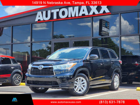 2015 Toyota Highlander for sale at Automaxx in Tampa FL