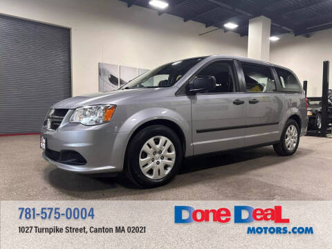 2016 Dodge Grand Caravan for sale at DONE DEAL MOTORS in Canton MA