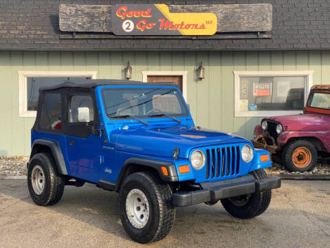 1999 Jeep Wrangler for sale at Good 2 Go Motors LLC in Adrian MI