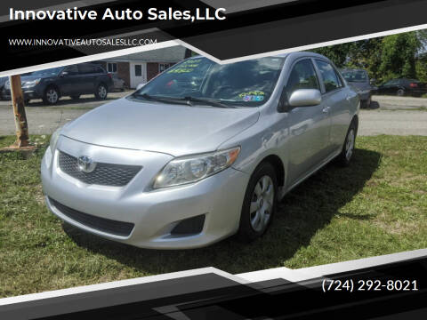 2009 Toyota Corolla for sale at Innovative Auto Sales,LLC in Belle Vernon PA