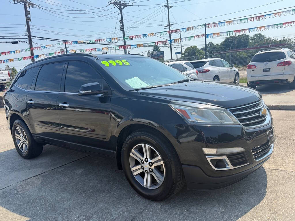 Black 2016 Chevrolet Traverse LT LT 4dr SUV w/1LT 2