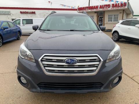 2015 Subaru Outback for sale at Minuteman Auto Sales in Saint Paul MN