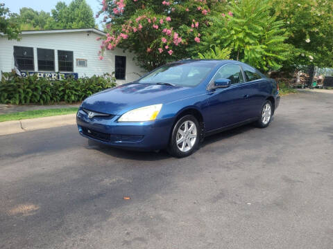 2003 Honda Accord for sale at TR MOTORS in Gastonia NC