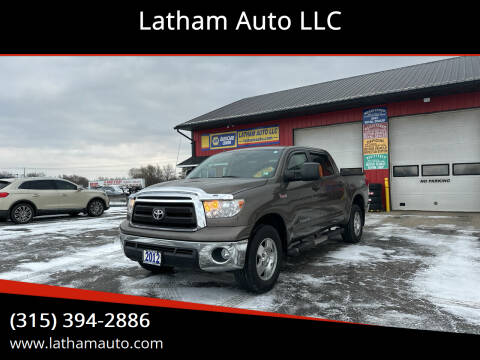 2012 Toyota Tundra for sale at Latham Auto LLC in Ogdensburg NY
