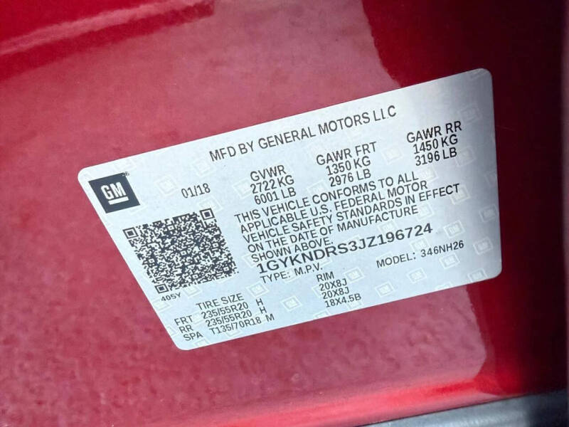 2018 Cadillac XT5 Luxury