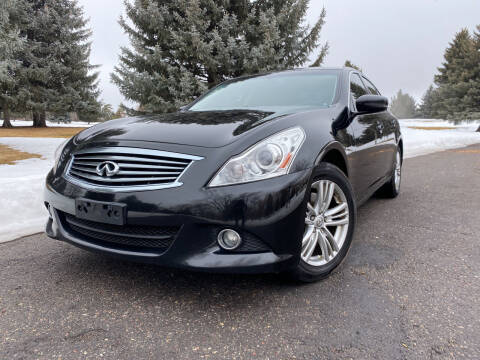2013 Infiniti G37 Sedan for sale at BELOW BOOK AUTO SALES in Idaho Falls ID