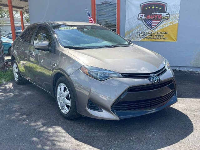 2019 Toyota Corolla for sale at FL Auto Sales LLC in Orlando, FL