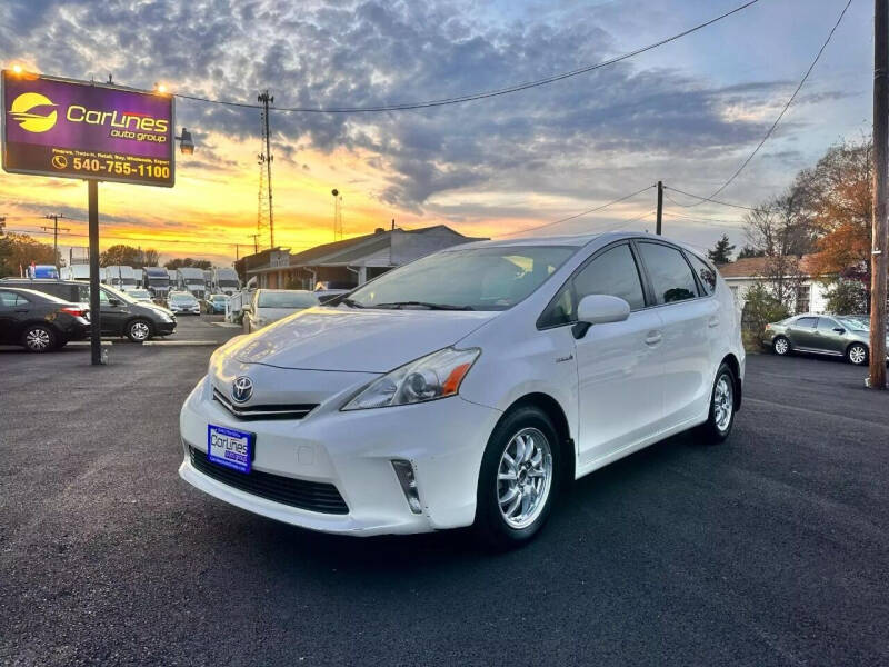 2014 Toyota Prius v for sale at CARLINES AUTO GROUP in Fredericksburg VA