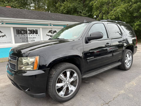 2010 Chevrolet Tahoe for sale at ICON AUTO SALES in Chesapeake VA