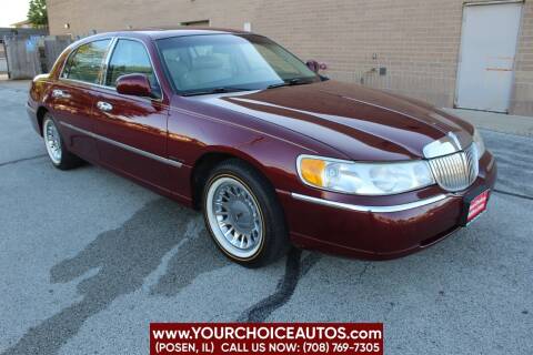 1999 Lincoln Town Car for sale at Your Choice Autos in Posen IL