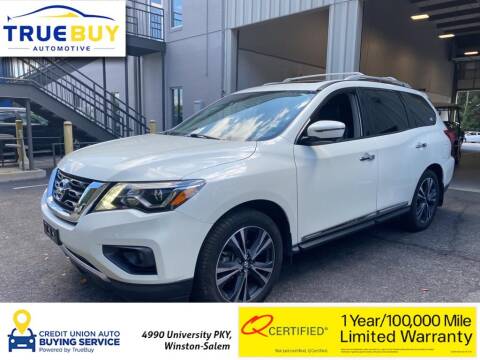 2018 Nissan Pathfinder for sale at Credit Union Auto Buying Service in Winston Salem NC