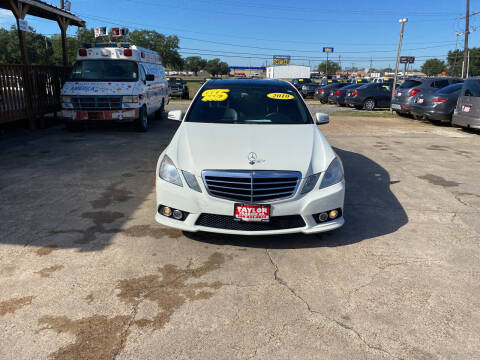 2010 Mercedes-Benz E-Class for sale at Taylor Trading Co in Beaumont TX