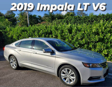 2019 Chevrolet Impala for sale at Auto Tempt  Leasing Inc in Miami FL