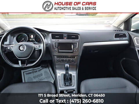 2015 Volkswagen e-Golf SEL Premium