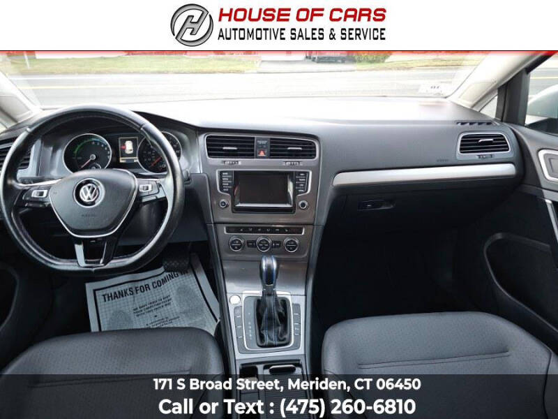 2015 Volkswagen e-Golf SEL Premium