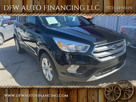 2018 Ford Escape for sale at DFW AUTO FINANCING LLC in Dallas TX