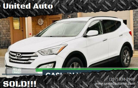 2015 Hyundai Santa Fe Sport for sale at United Auto in Belfast ME