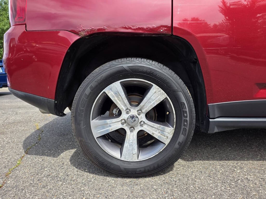 Red 2016 Jeep Compass Latitude 4x4 Latitude 4dr SUV 24