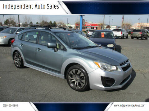 2012 Subaru Impreza for sale at Independent Auto Sales in Spokane Valley WA