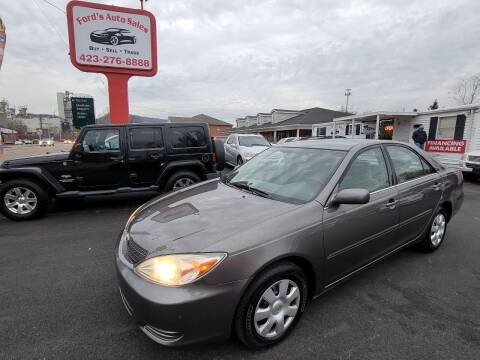 2004 Toyota Camry for sale at Ford's Auto Sales in Kingsport TN
