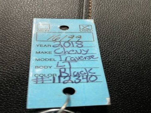 2018 Chevrolet Traverse LT Cloth