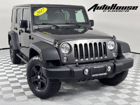 2017 Jeep Wrangler Unlimited for sale at Auto House of Bloomington in Bloomington IL