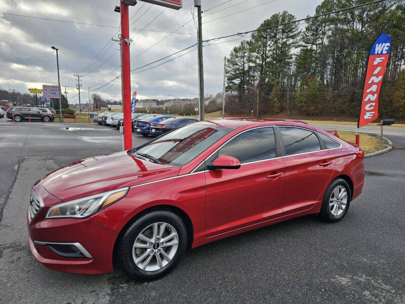 Used 2017 Hyundai Sonata Base with VIN 5NPE24AF6HH494616 for sale in Kingsport, TN