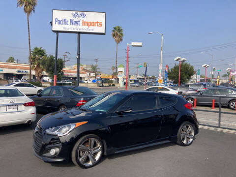 2013 Hyundai Veloster for sale at Pacific West Imports in Los Angeles CA